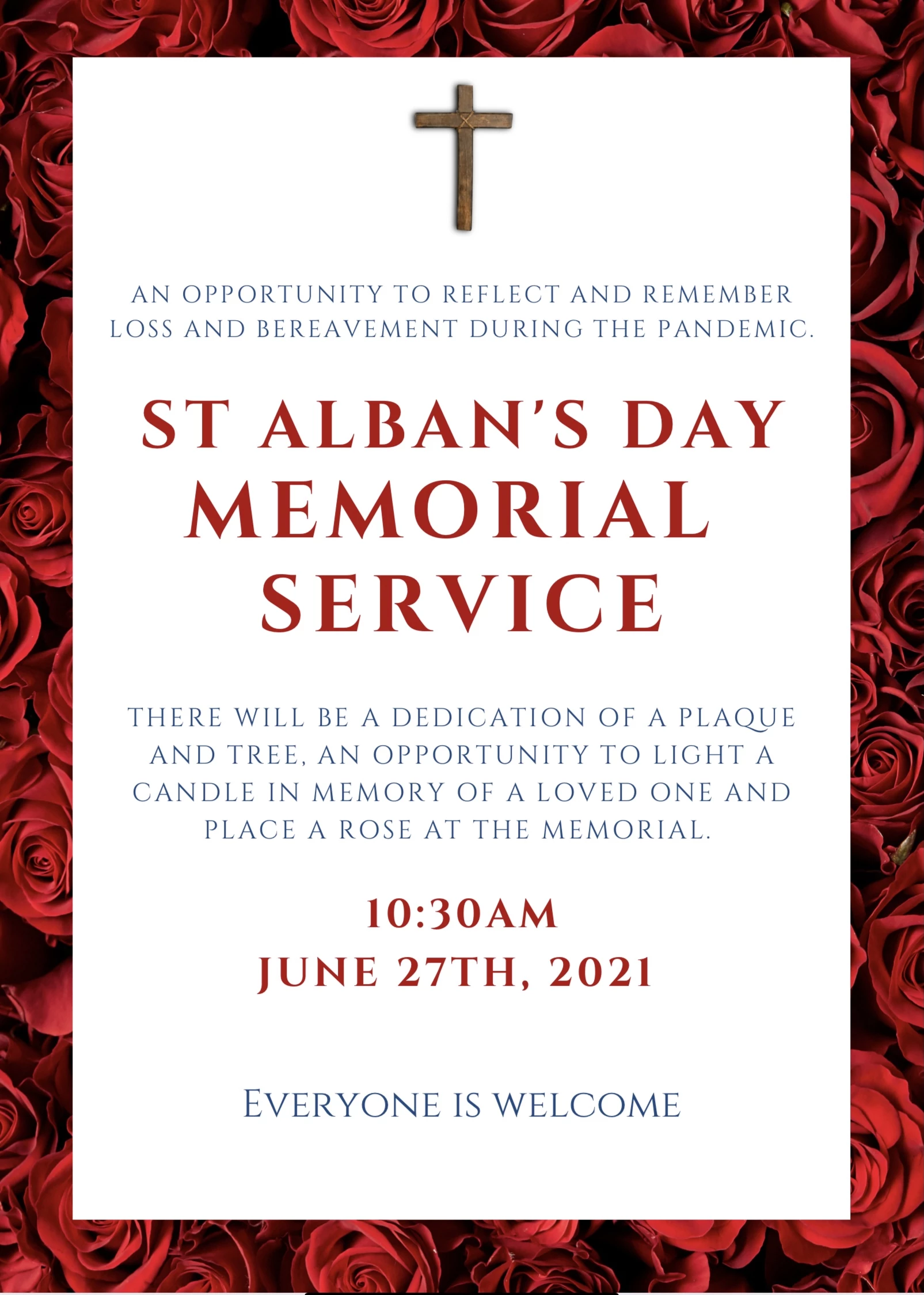 church memorial service