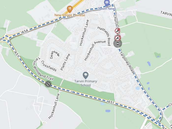 church street  tarporley road  15 april