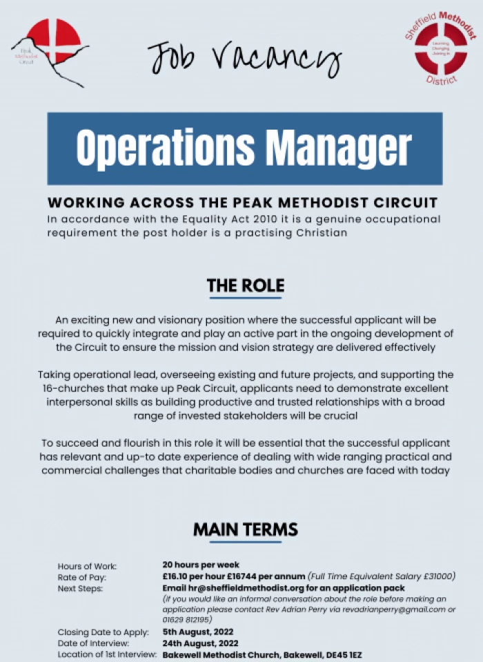 circuit operations manager job advert 1