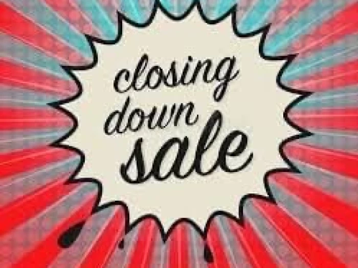 closing down