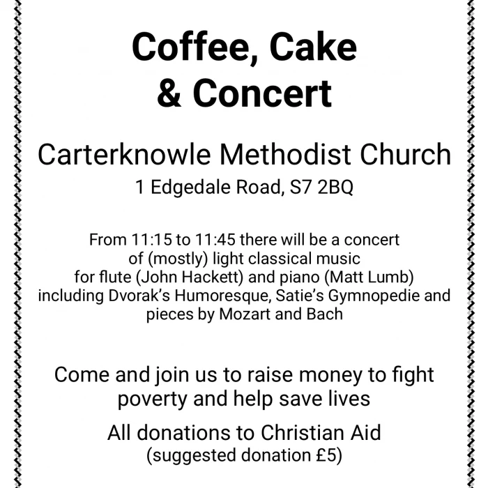 coffee cake concert