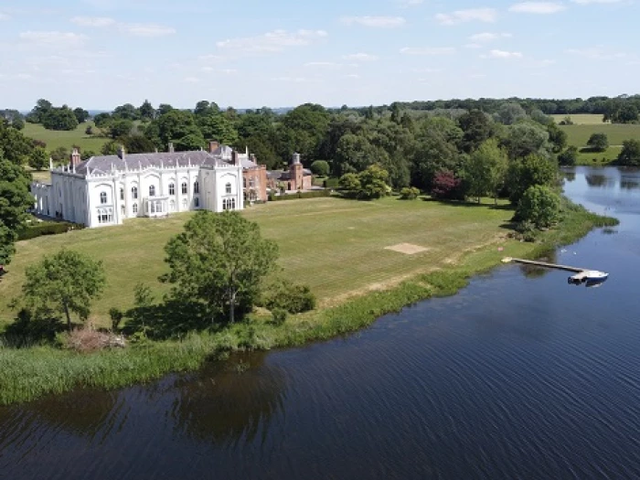 combermere abbey arial