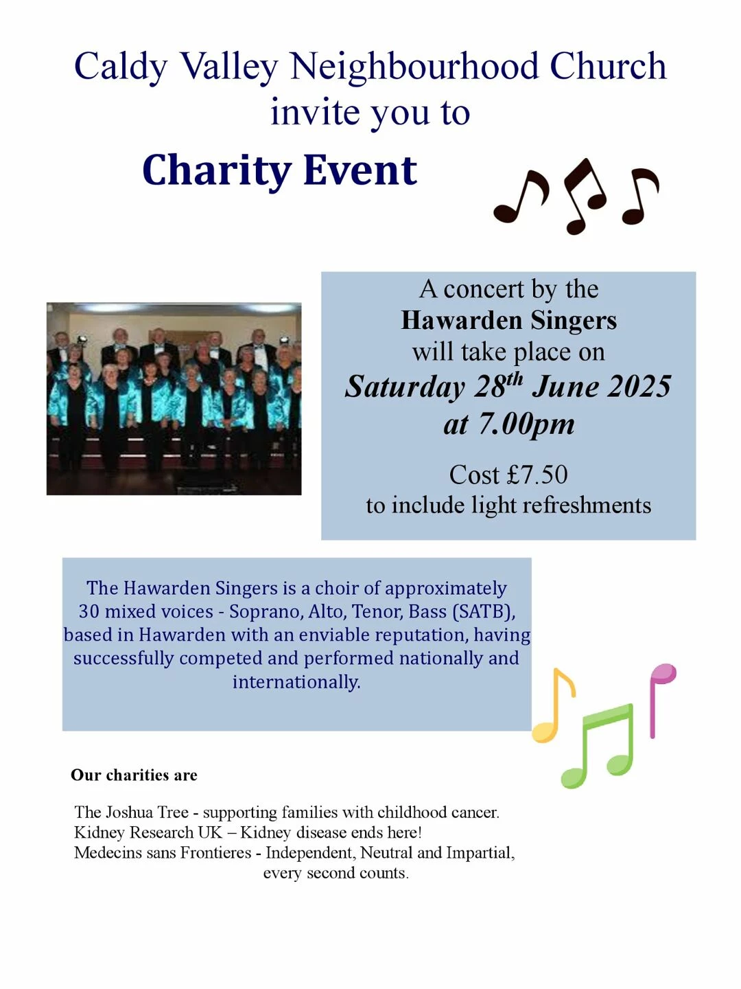 concert  hawarden singers