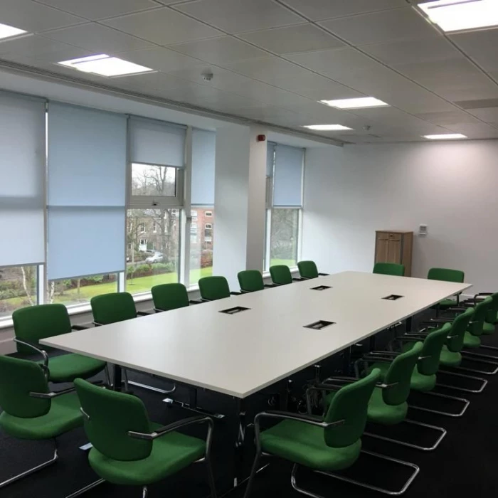 conference room area at spx flow offices in manchester