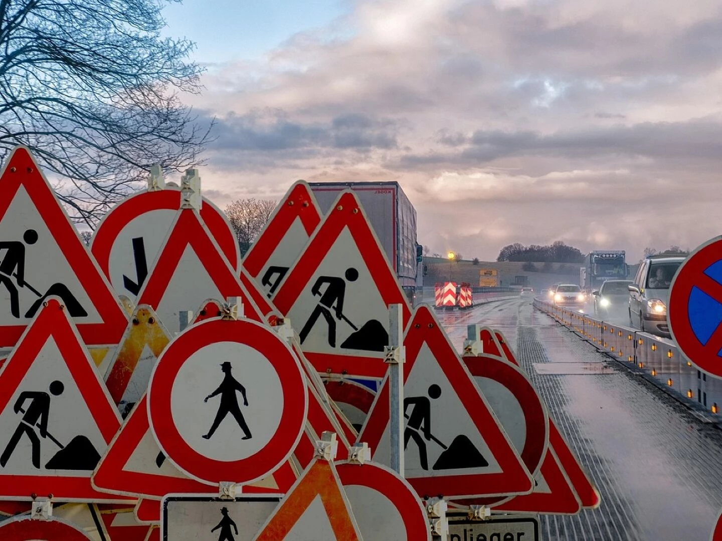 construction site traffic road highway signs disability warning construction work road works street sign disability road works road works road works road works road works