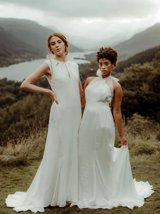 couple mountain wilderness wedding p