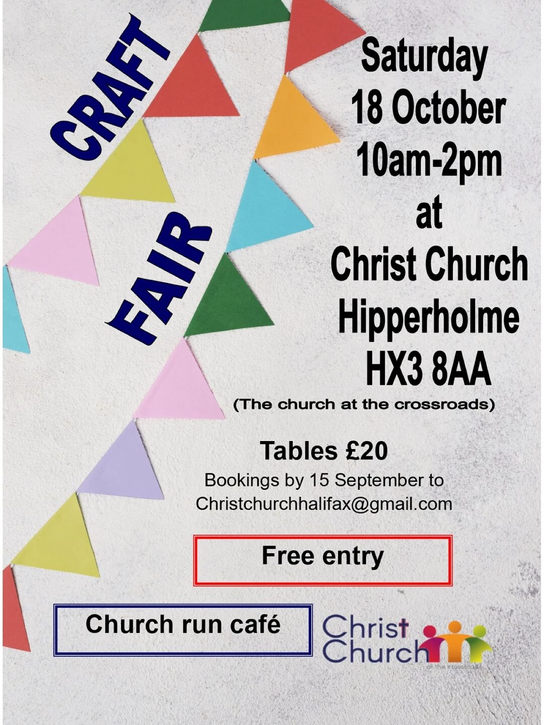 craft fair poster oct 25