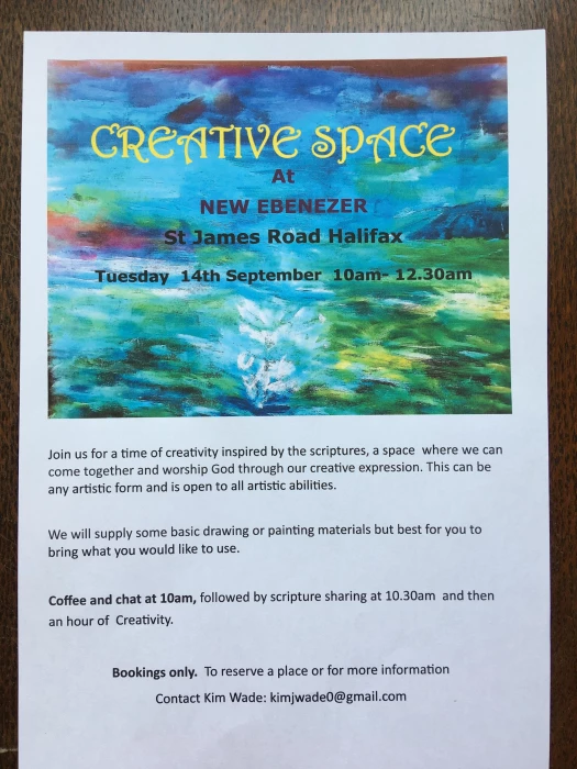 creative space poster