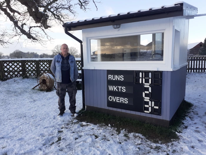 cricket club scoreboard