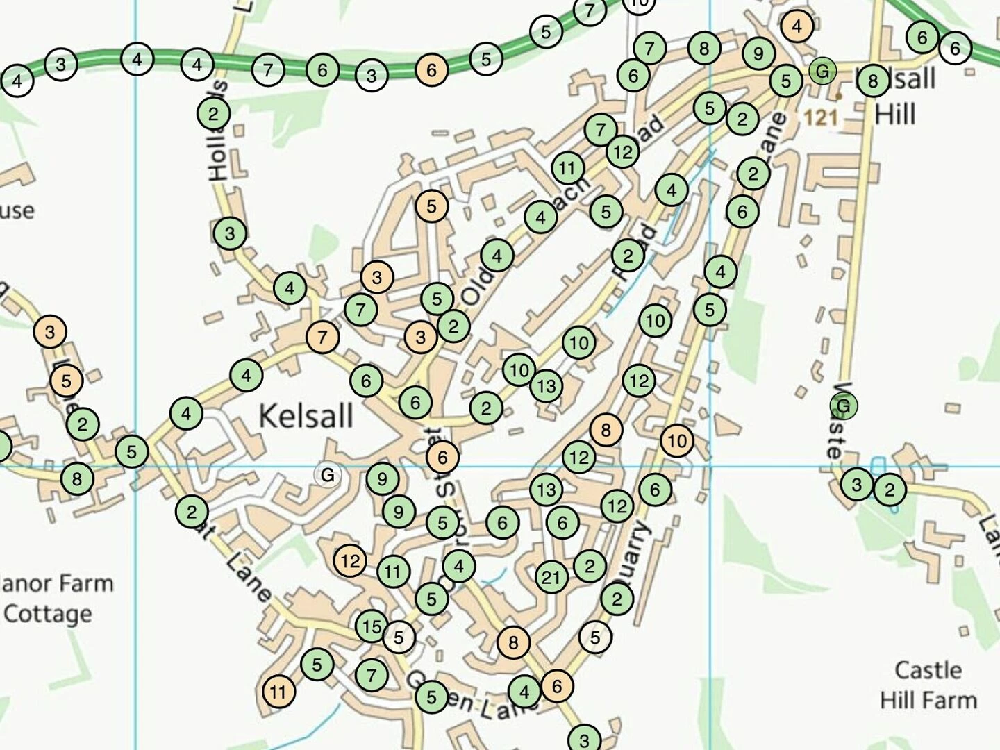 cwac gully map pic