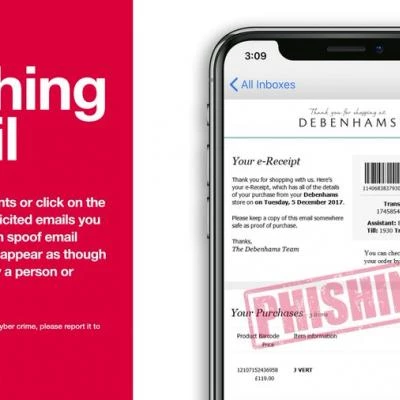 debenhams ereceipt