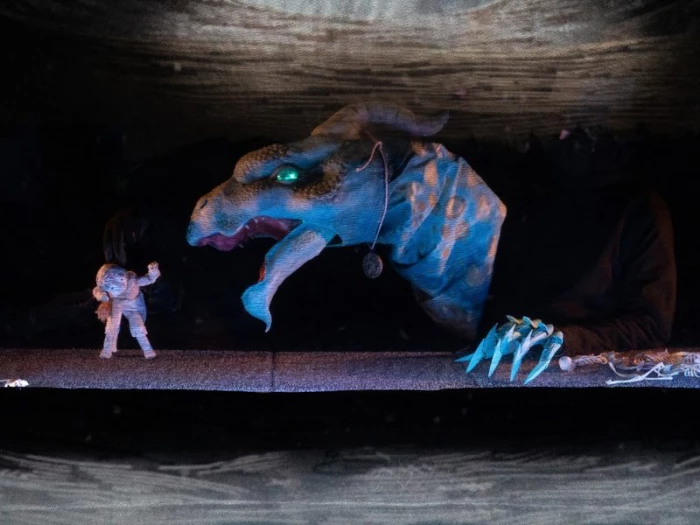 dragon puppet show