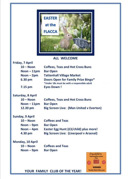 easter at the flacca