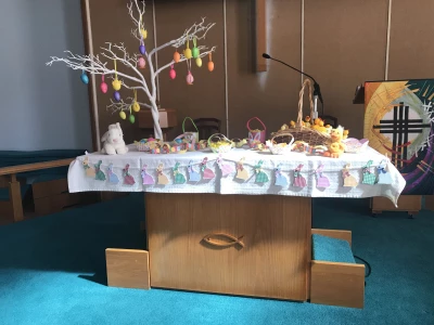easter table