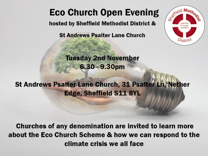 eco church open day website