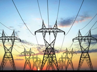 electricity pylons