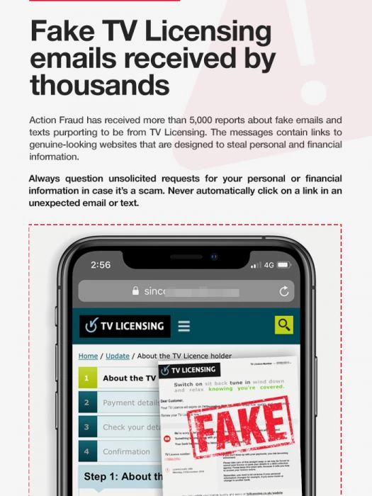 fake tv licensing