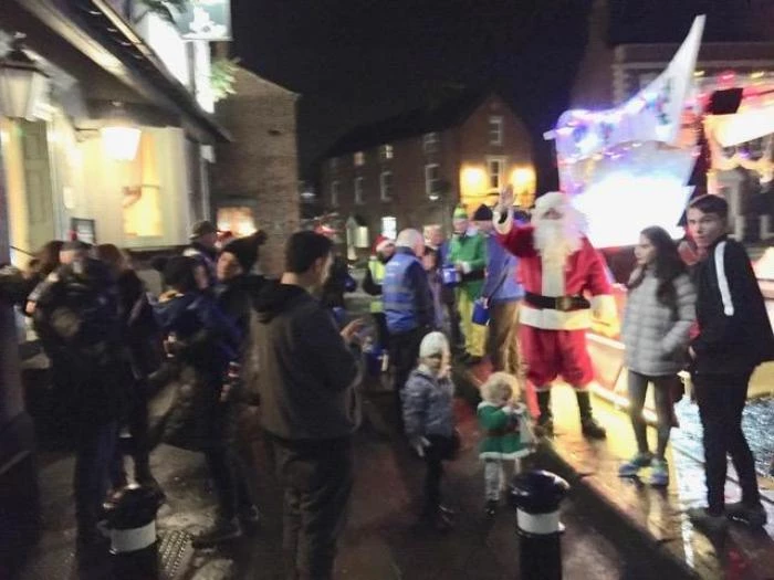 father christmas at the g  d 2017
