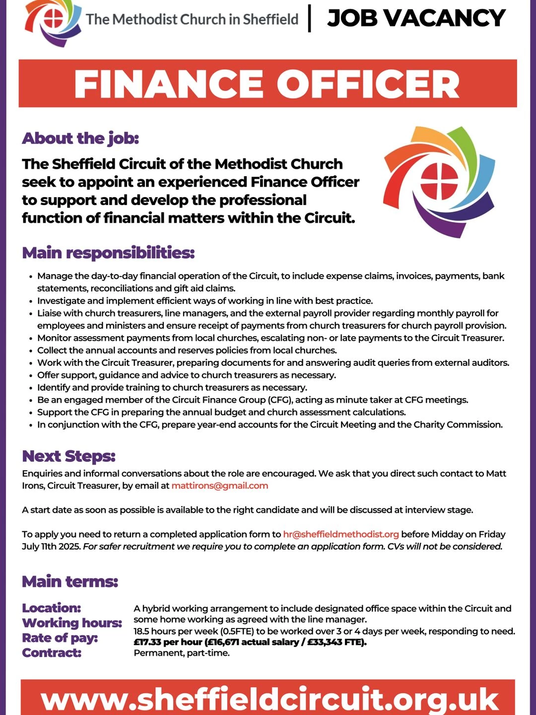 finance officer role