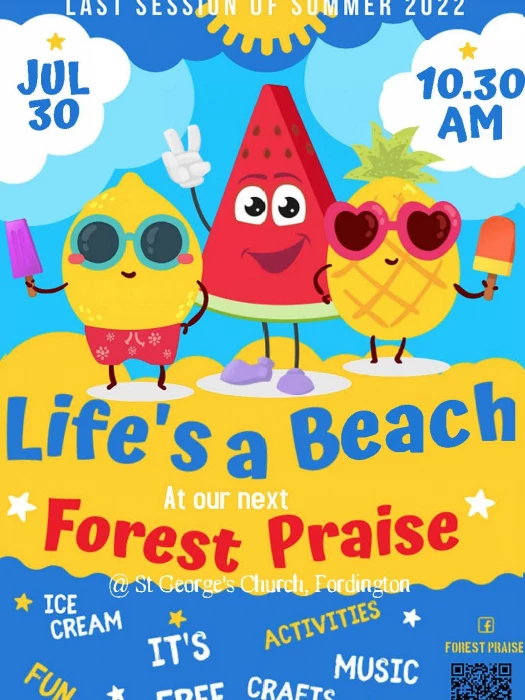 forest praise poster  30 07 2022