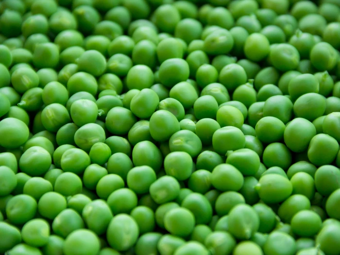 full frame shot of green peas