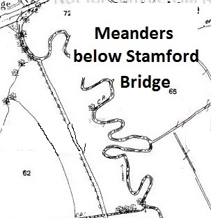 gowy meanders below stamford bridge