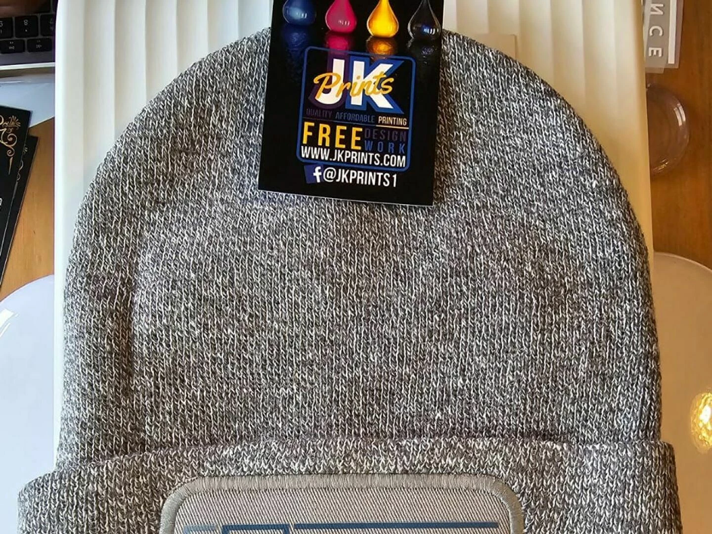 ha contracts beanie hats with dtf printing