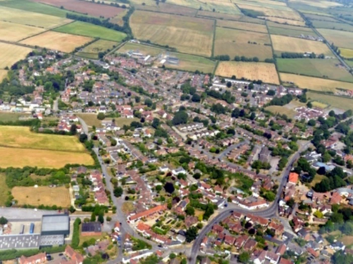 haddenham aerial view