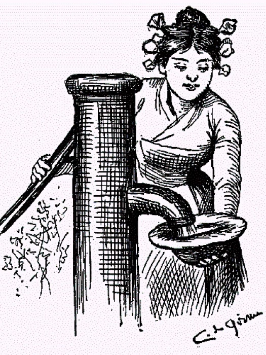 1896 Industrial Illustration/Drawing Water Supply West Side Mining  Association | eBay