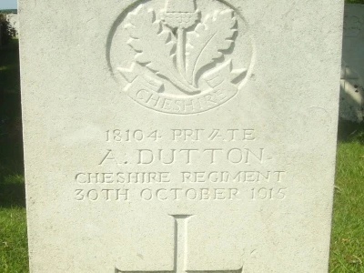 headstone private arthur dutton