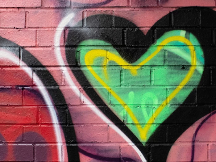 heart graffiti