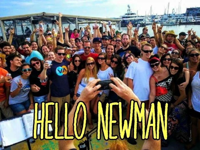 hello newman booze cruise