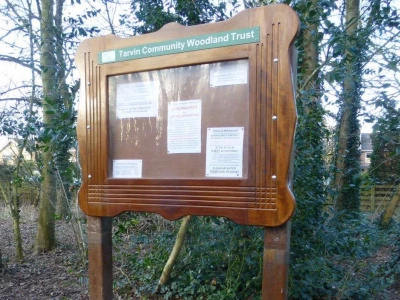 hockenhull lane notice board march 2021