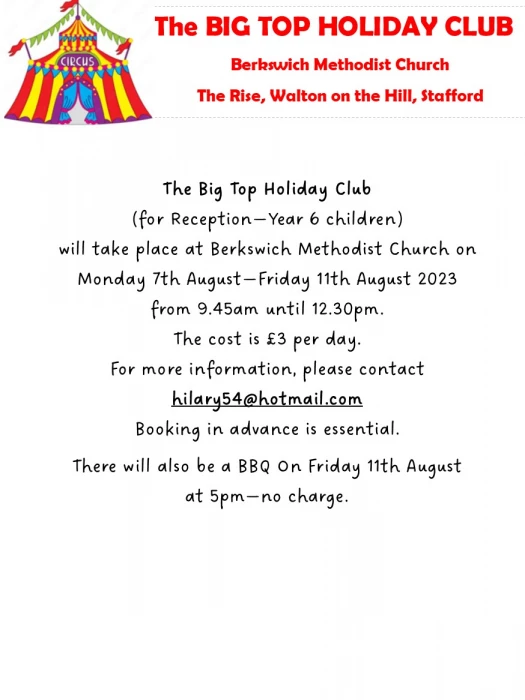 holiday club 2023