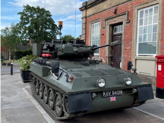holmes chapel dday tank