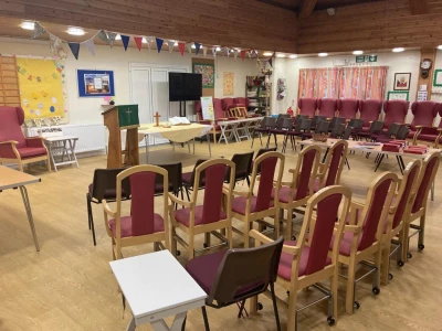 inside abbeyfields community centre