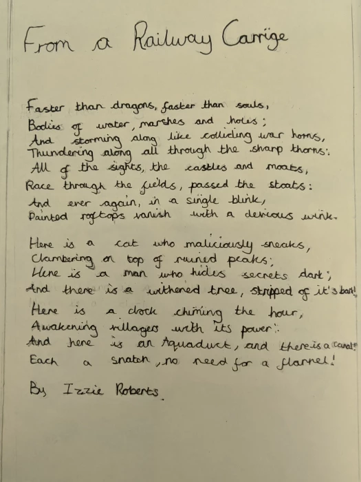 izzys poem
