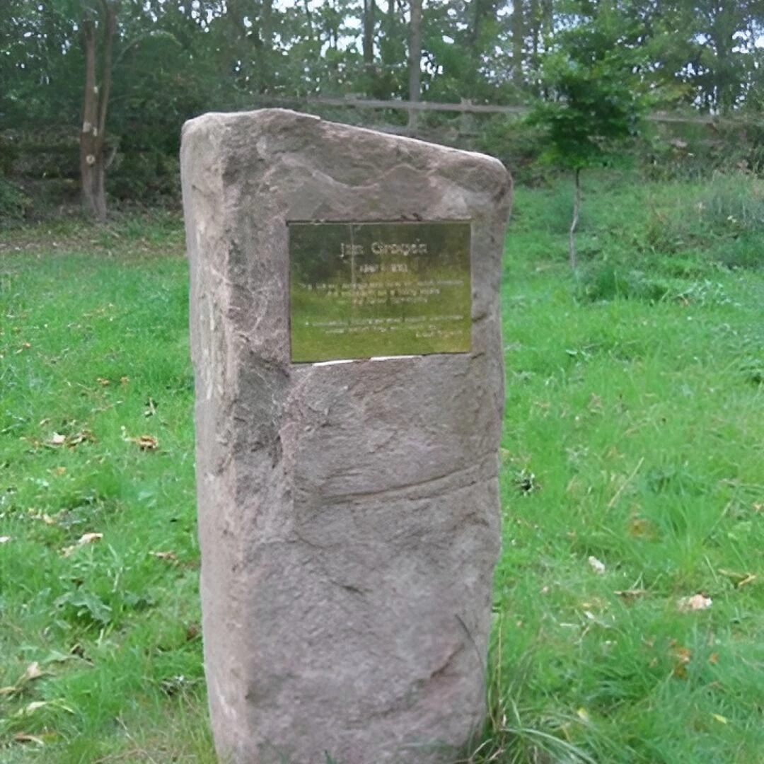 jim grogan  memorial stone