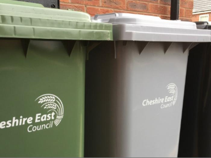 Grey bins on Wednesday