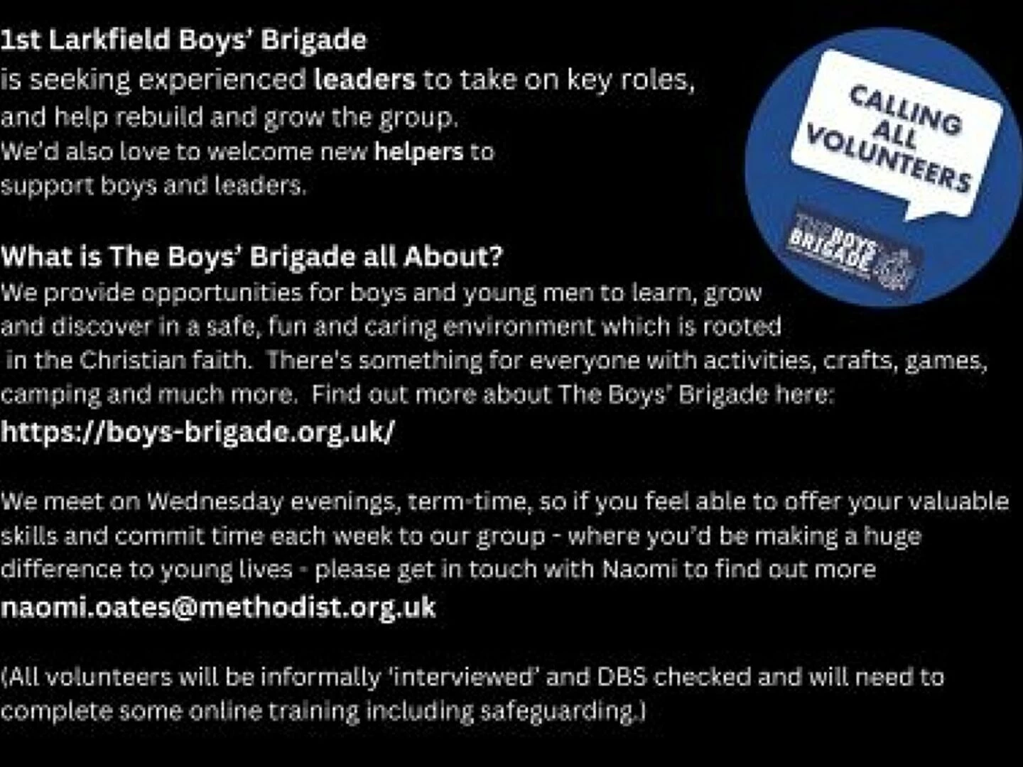 larkfield boys brigade