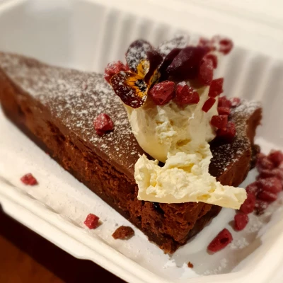 lc cherry chocolate torte