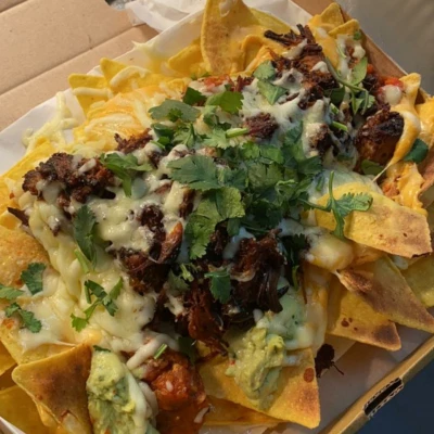 lc nachos pulled pork