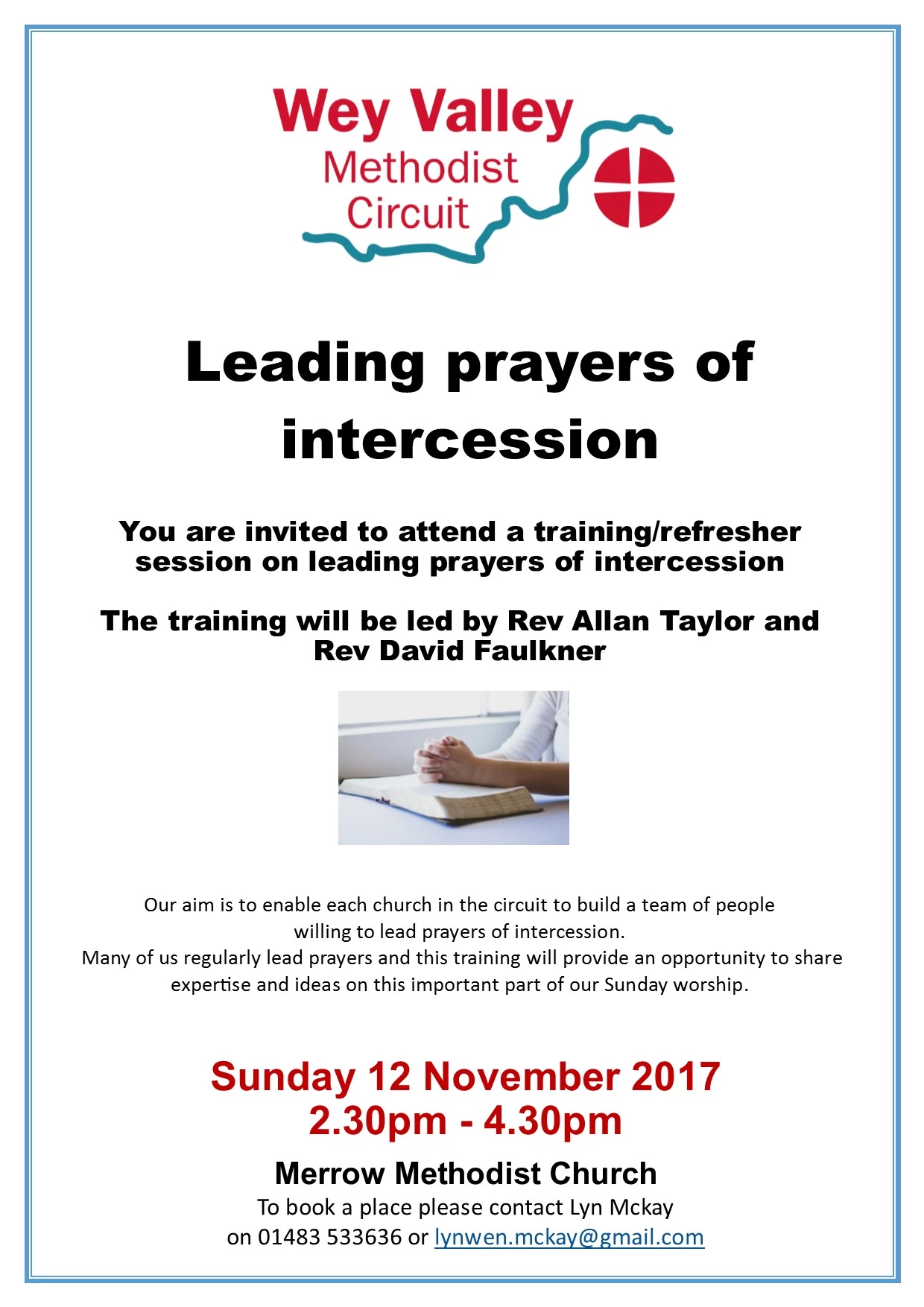 leading prayers of intercession