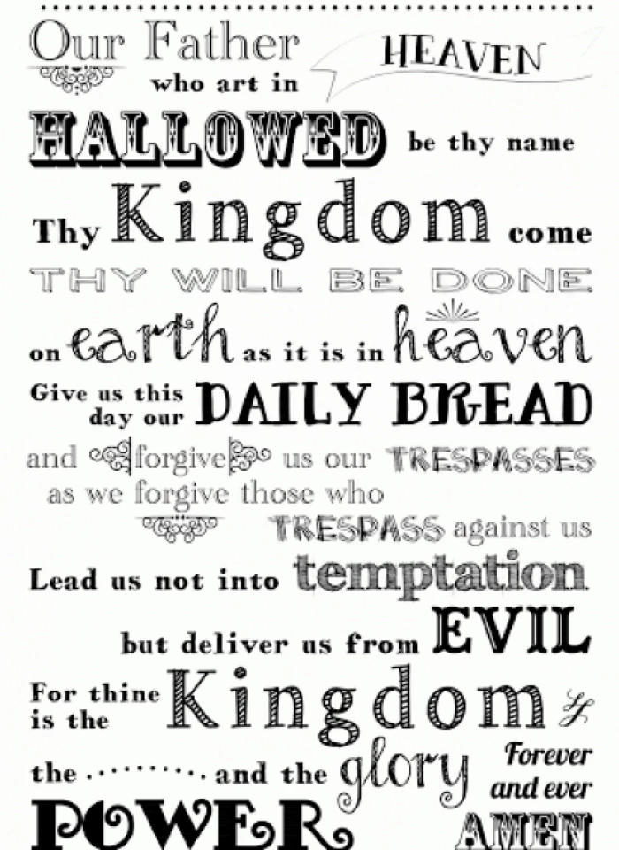 lords prayer