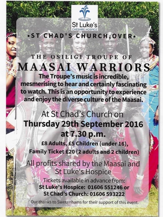 maasai warriors st chad39s