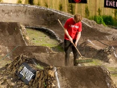 Constructing A Backyard Pump Track Clark Kent