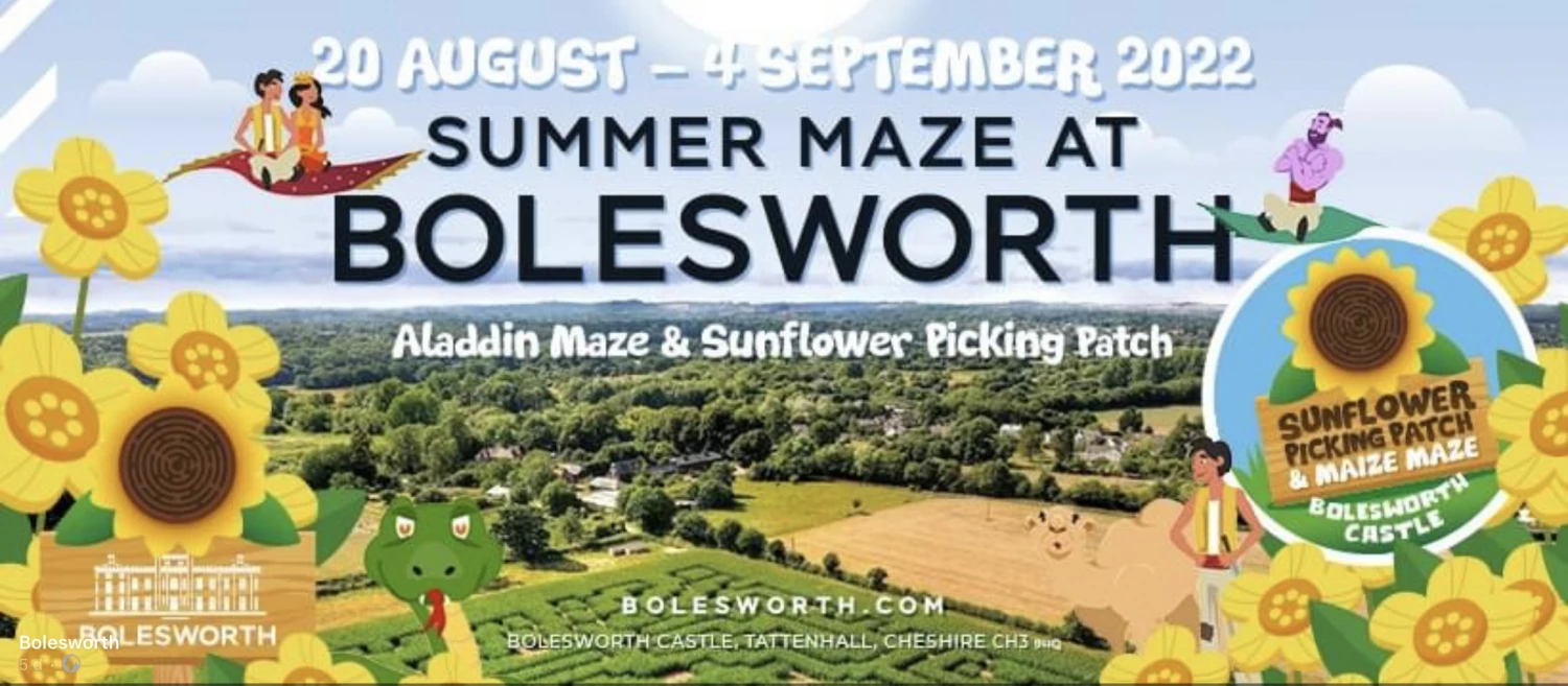 maze at bolesworth