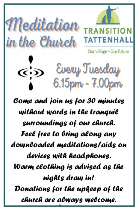 meditation in the church