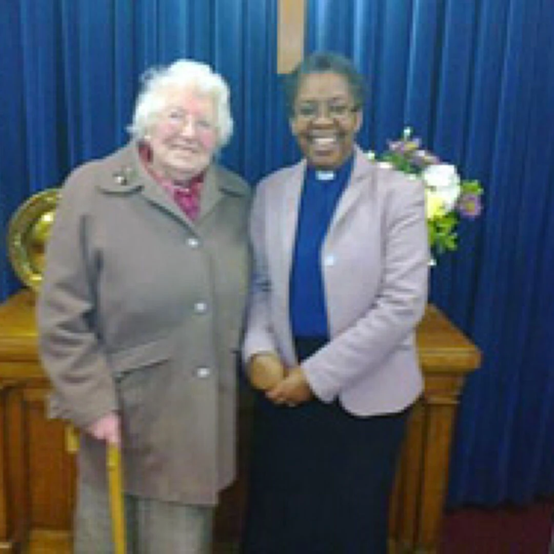 meg few on her 100th birthday