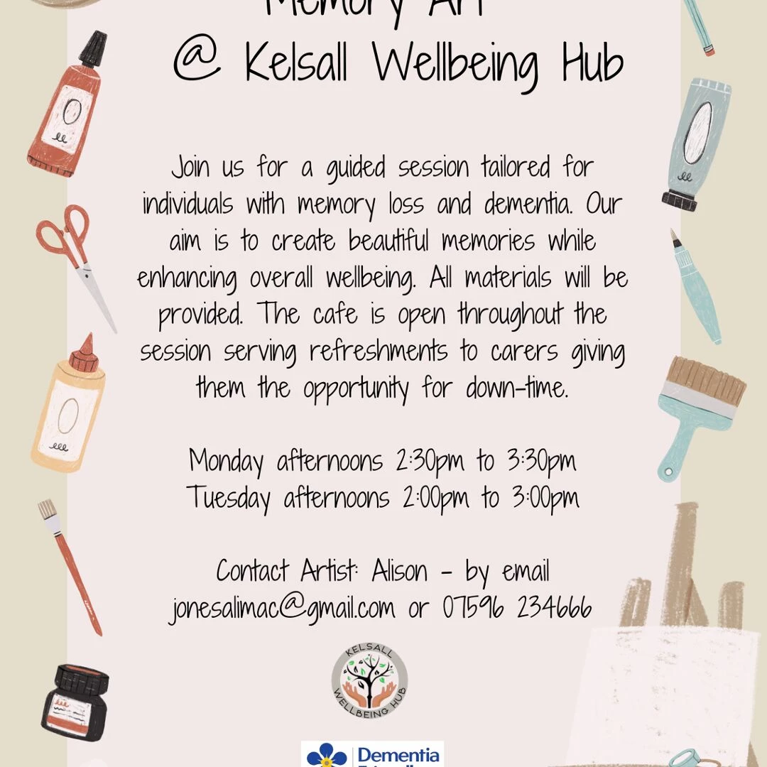 memory art  kelsall wellbeing hub 2